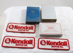 Pure Oil, Conoco, Kendall Motor Oil Cards/Patches