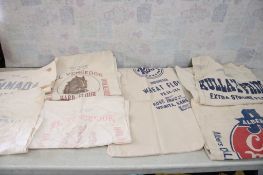 7 Advertising Flour Feed & Seed Sacks