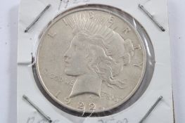 1922 Peace Silver Dollar