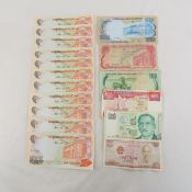 World Currency, Vietnam Notes unc in sequence