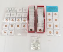 Lincoln Cent Collection, carded teens & 20's