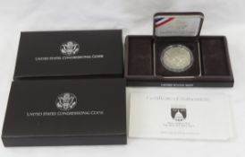 1989 S Congressional Silver Dollar Proof