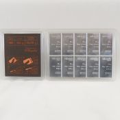 Valcambi CombiBar 100g .999 Silver 10x10g sealed