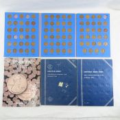 Lincoln Cent Collection in 4 books 1909-2009
