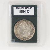 1884 O Morgan Silver Dollar