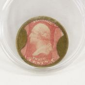 3¢ Brown's Bronchial Troches encased postage EF45