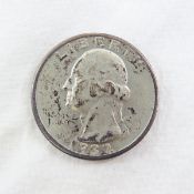 1932 D Washington Silver Quarter Key Date XF