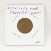 Army & Navy Patriotic Civil War Token
