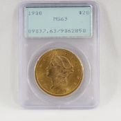 1900 $20 Gold Liberty Head PCGS MS63 - Old Holder