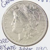 1897 O Morgan Silver Dollar