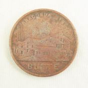 1895 Anaconda Mine Butte Montana Copper Coin