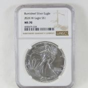 2024 W American Silver Eagle NCG MS70