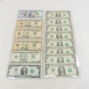 14 Modern Star Notes 1976-2009, $145 Face