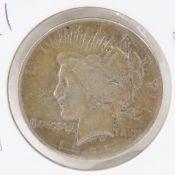 1921 Peace Silver Dollar