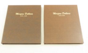 DANSCO Morgan Dollar Albums 1878-1890 & 1891-1921
