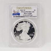 2016 W American Silver Eagle $1 PCGS PR70DCAM