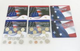 2013, 2014, 2021 US Mint Sets $31.96 face