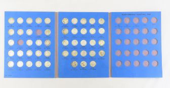 46 Roosevelt Silver Dimes in book