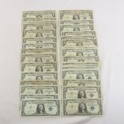 50 $1 Silver Certificates, 5 are star notes
