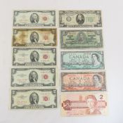 US & Canadian Currency 1934-1986