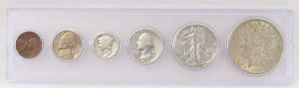 1941 US Type Set & AU 1921 Morgan Silver Dollar