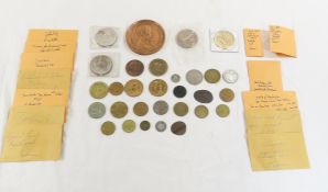 Collection of mixed tokens & coins