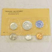 1957 US Silver Mint Set with envelope