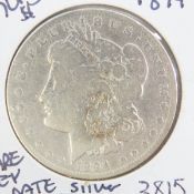 1894 O Morgan Silver Dollar