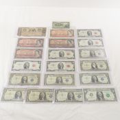 US & Canadian Currency Note Collection