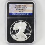 2006 W American Silver Eagle PCS Genuine Proof