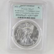 2021 American Silver Eagle PCGS MS69 First Strike