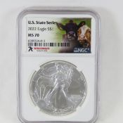 2022 American Silver Eagle NCG MS70