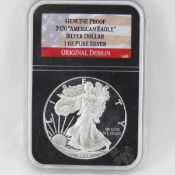 2020 American Silver Eagle PCS Genuine Proof