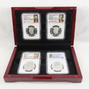 4 2014 Silver Kennedy 50¢ Proof NGC PF70/SP70