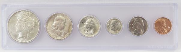 1951 US Proof Set & BU 1925 Peace Silver Dollar