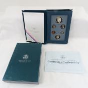 1990 US Prestige Set with box and paperwork
