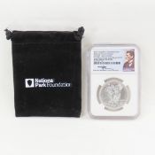 2017 1ozt Silver Nat. Park Foundations NGC Gem Unc