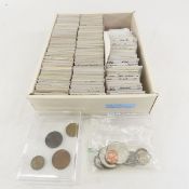 Collection of carded world coins