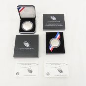 2014 Baseball HOF Silver Dollar Proof & Half Proof