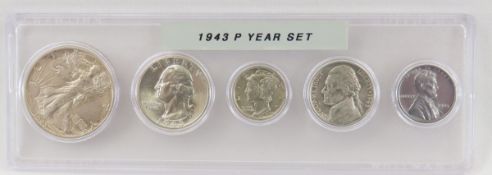 1943 US Type Set AU/BU