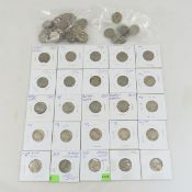 20 Buffalo Nickels & group of old Jefferson 5 cent