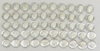 50 2004 Silver Proof Roosevelt Dimes