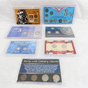 Mixed US Coin Sets, Silver Dimes & Quarters
