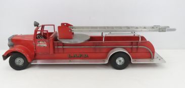 Vintage Smith Miller LAFD #21 Ladder Fire Truck