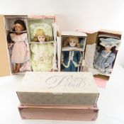 6 Vintage Design Debut Dolls in Boxes