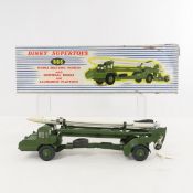 Dinky SuperToys 666 Missile Erector Vehicle & box