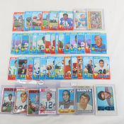 41 1968-1972 Topps Football Cards- Unitas, Sayers