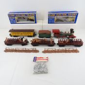 Lionel O Gauge 1872 W&ARR Set & 2 K-Line cars