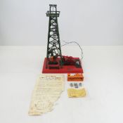 Lionel 455 Operating Oil Derrick and Pumper