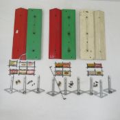 3 Lionel 156 Station Platforms with Ads